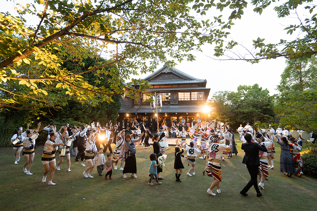 樫野邸　ガーデン　総踊り